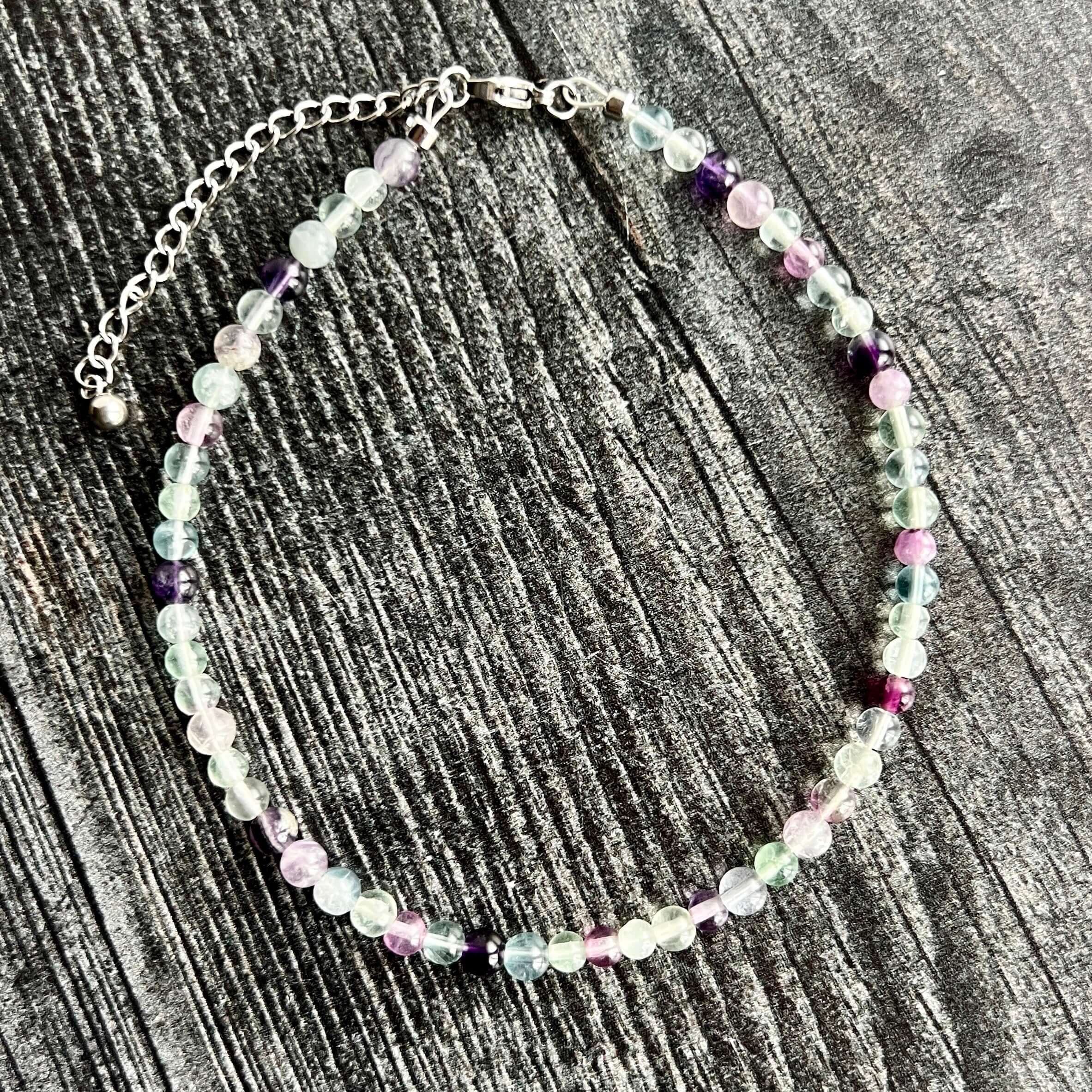 Fluorite Anklet