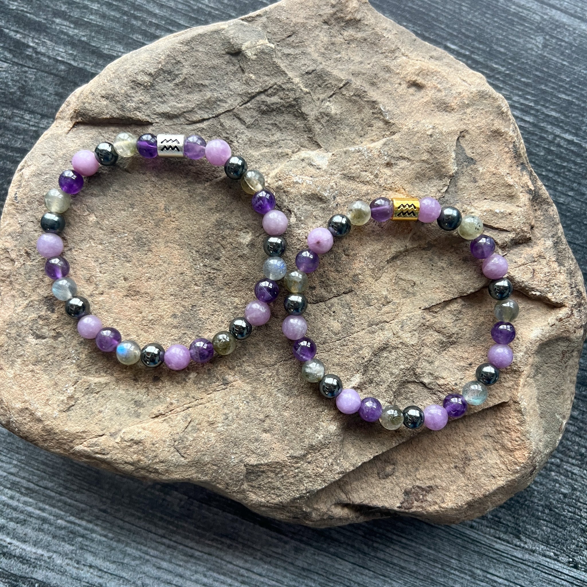 Aquarius Zodiac Bracelet