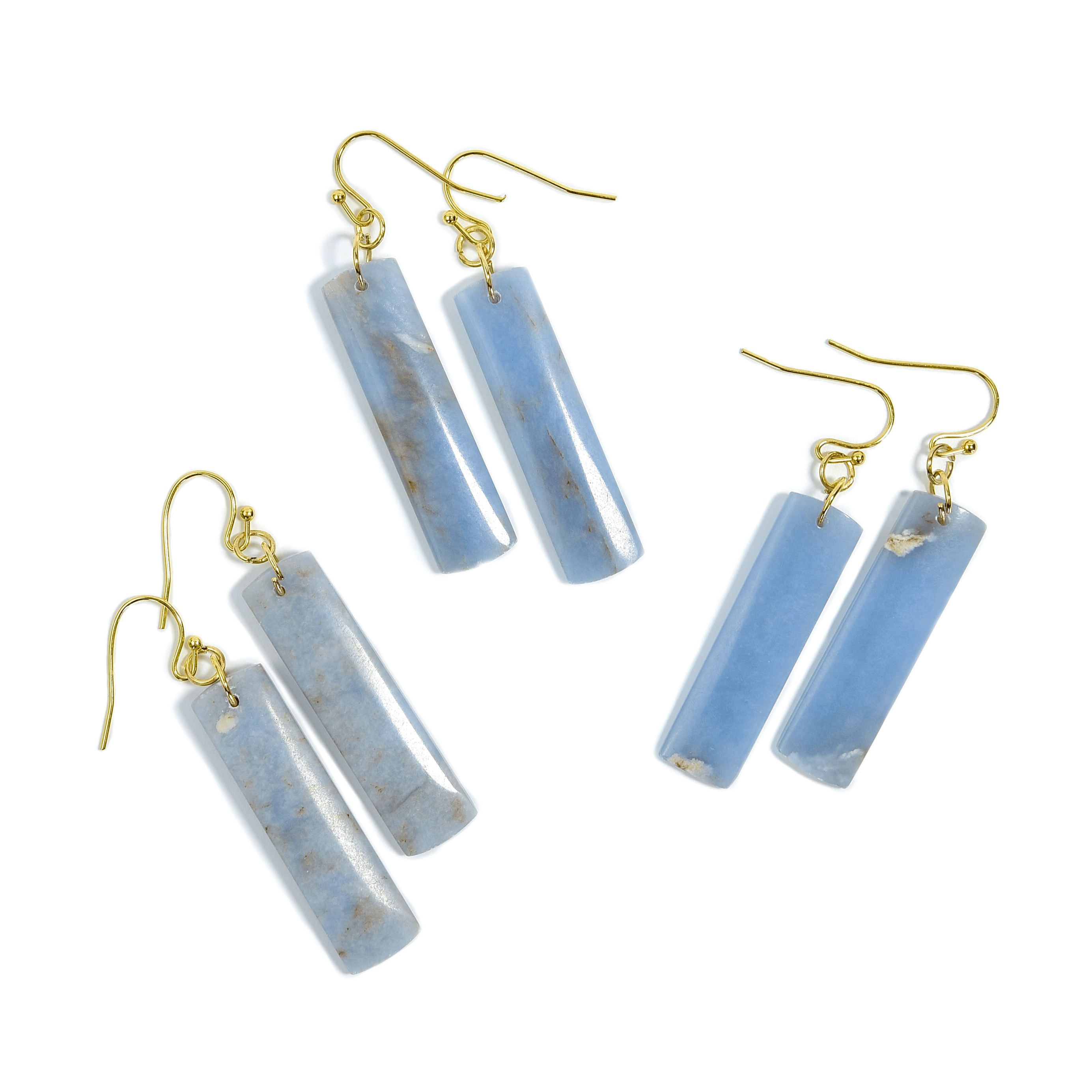 Blue Calcite Earrings