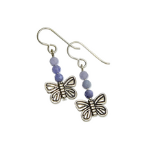 Load image into Gallery viewer, Devon&#39;s Butterfly Earrings

