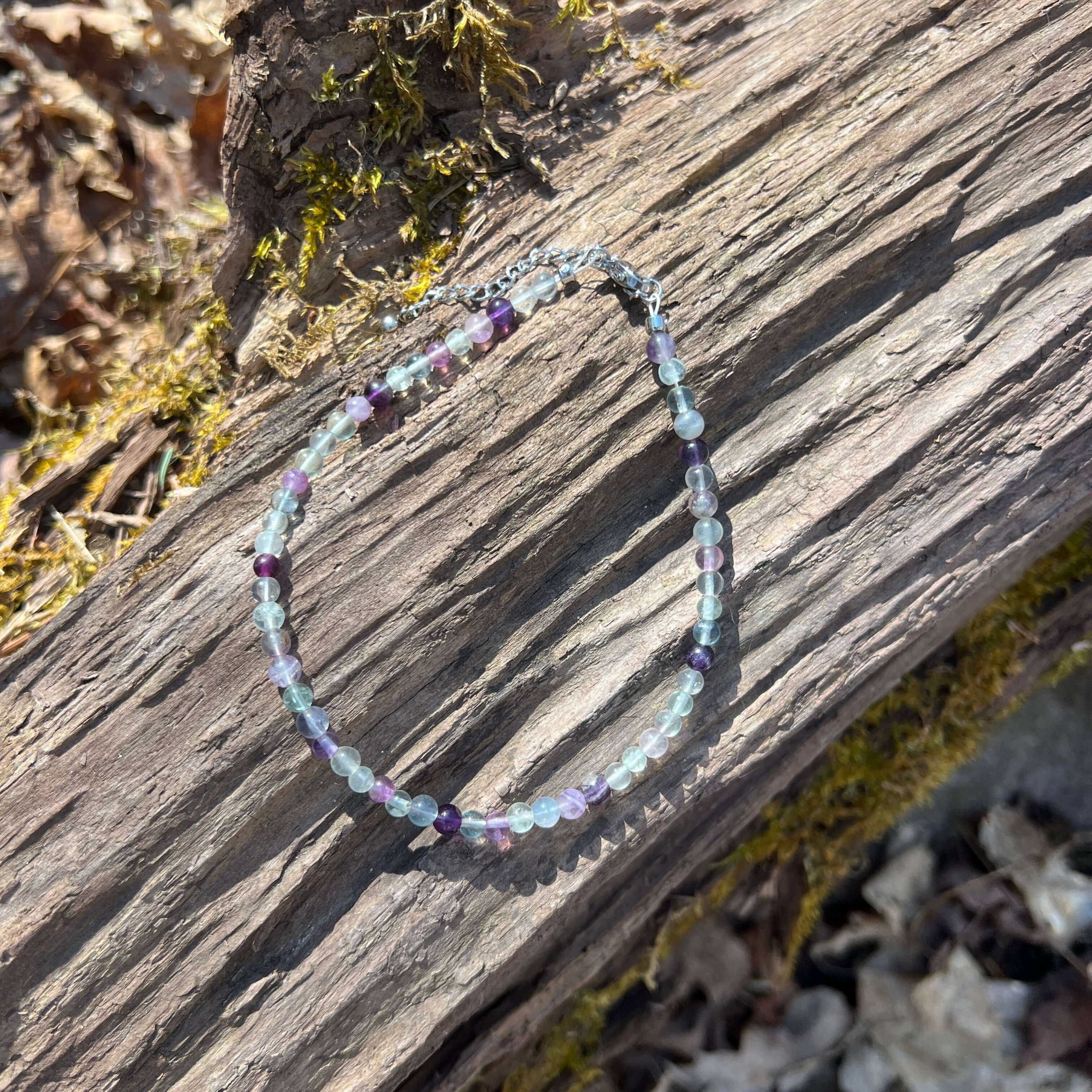 Fluorite Anklet
