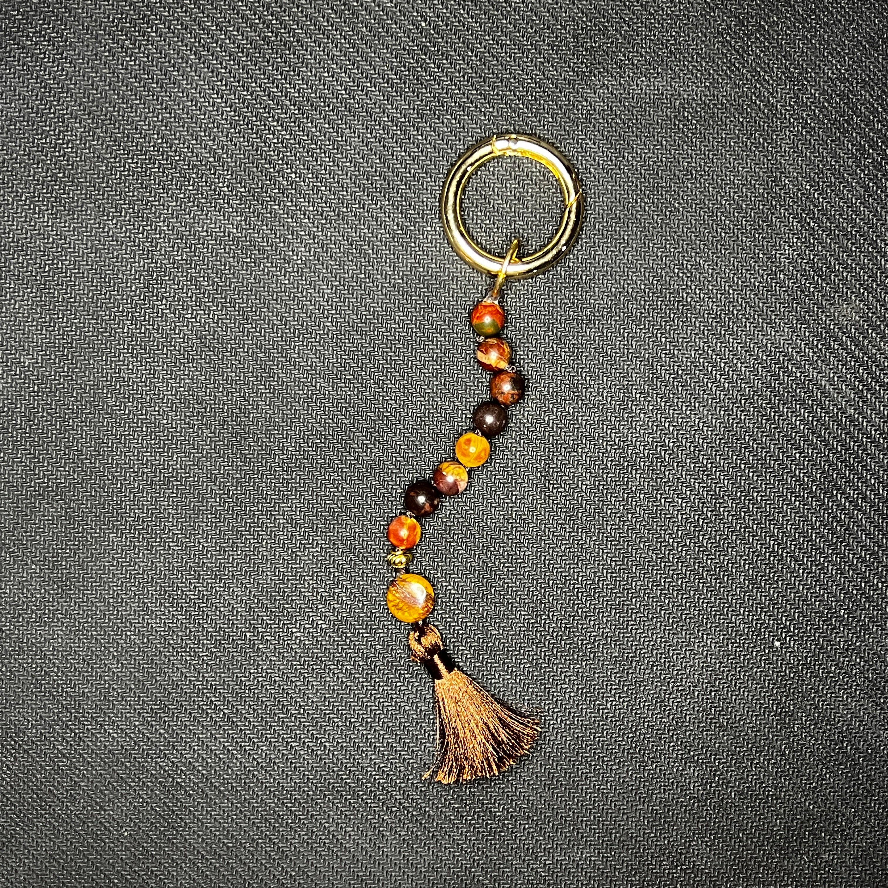 Red Creek Jasper Keychain