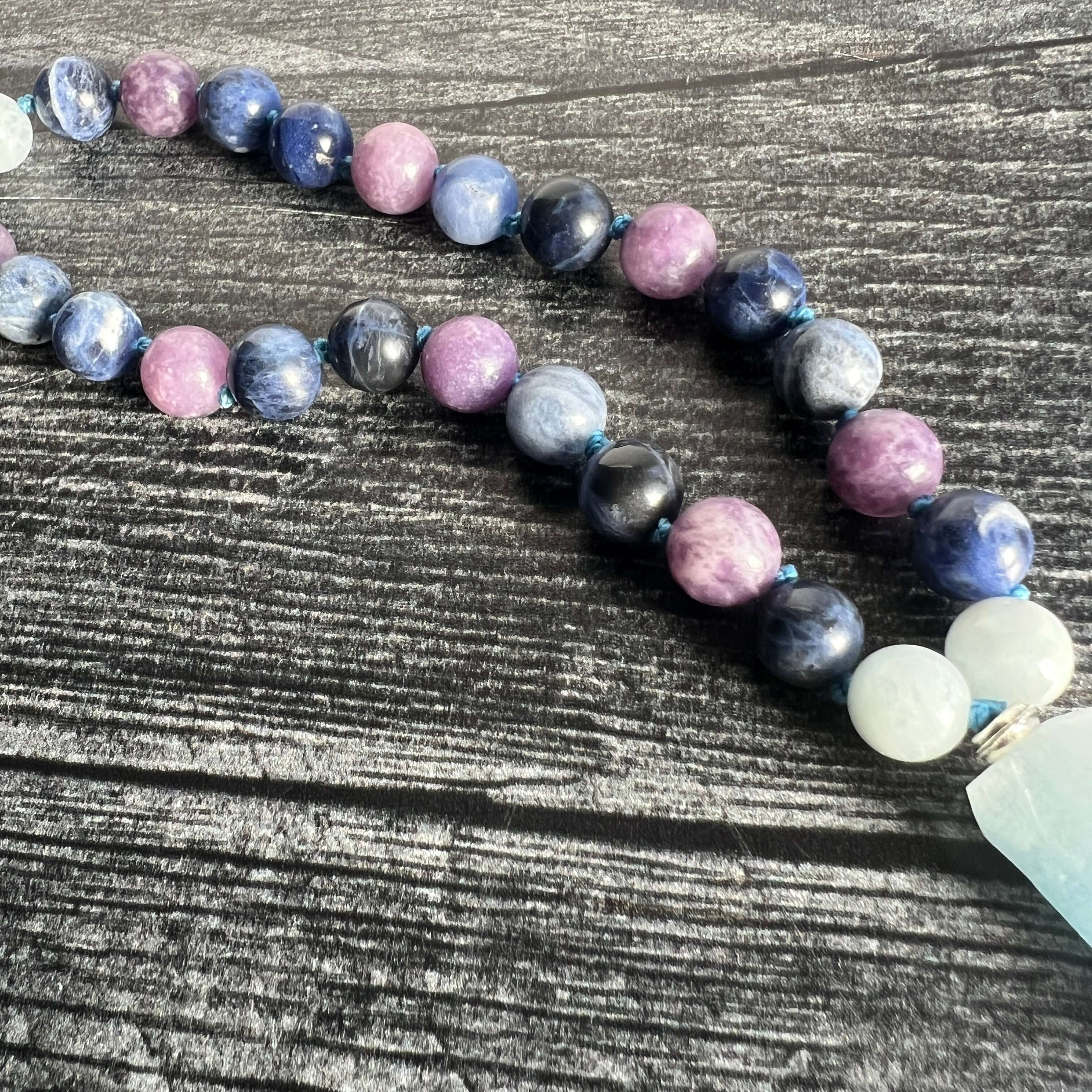 Throat Chakra Intention Bracelet