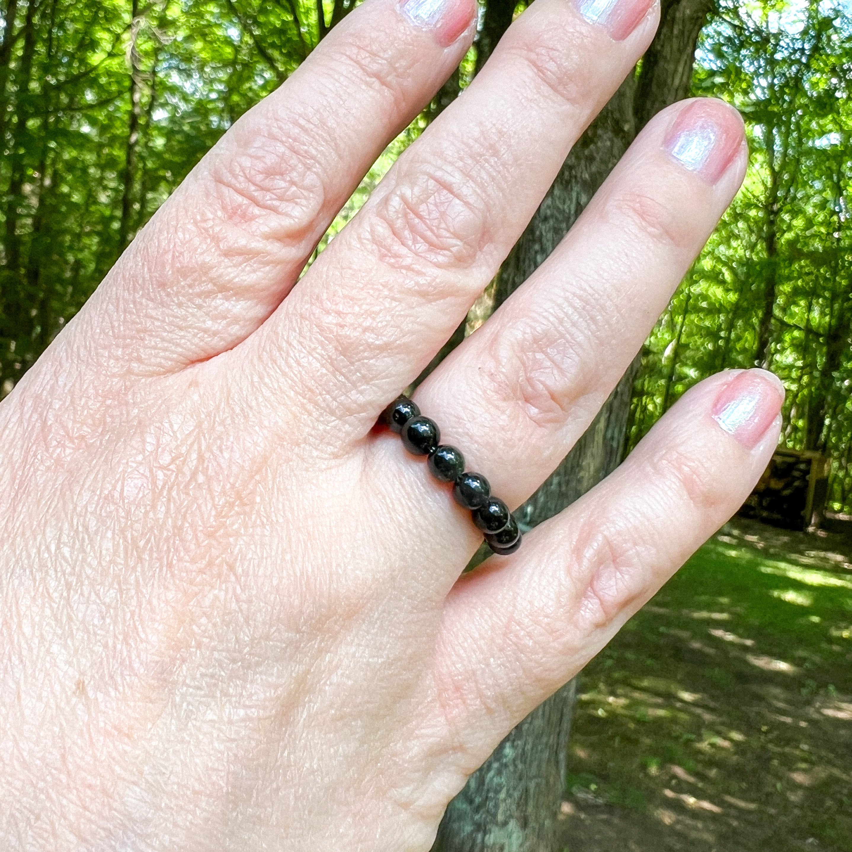 Obsidian Ring