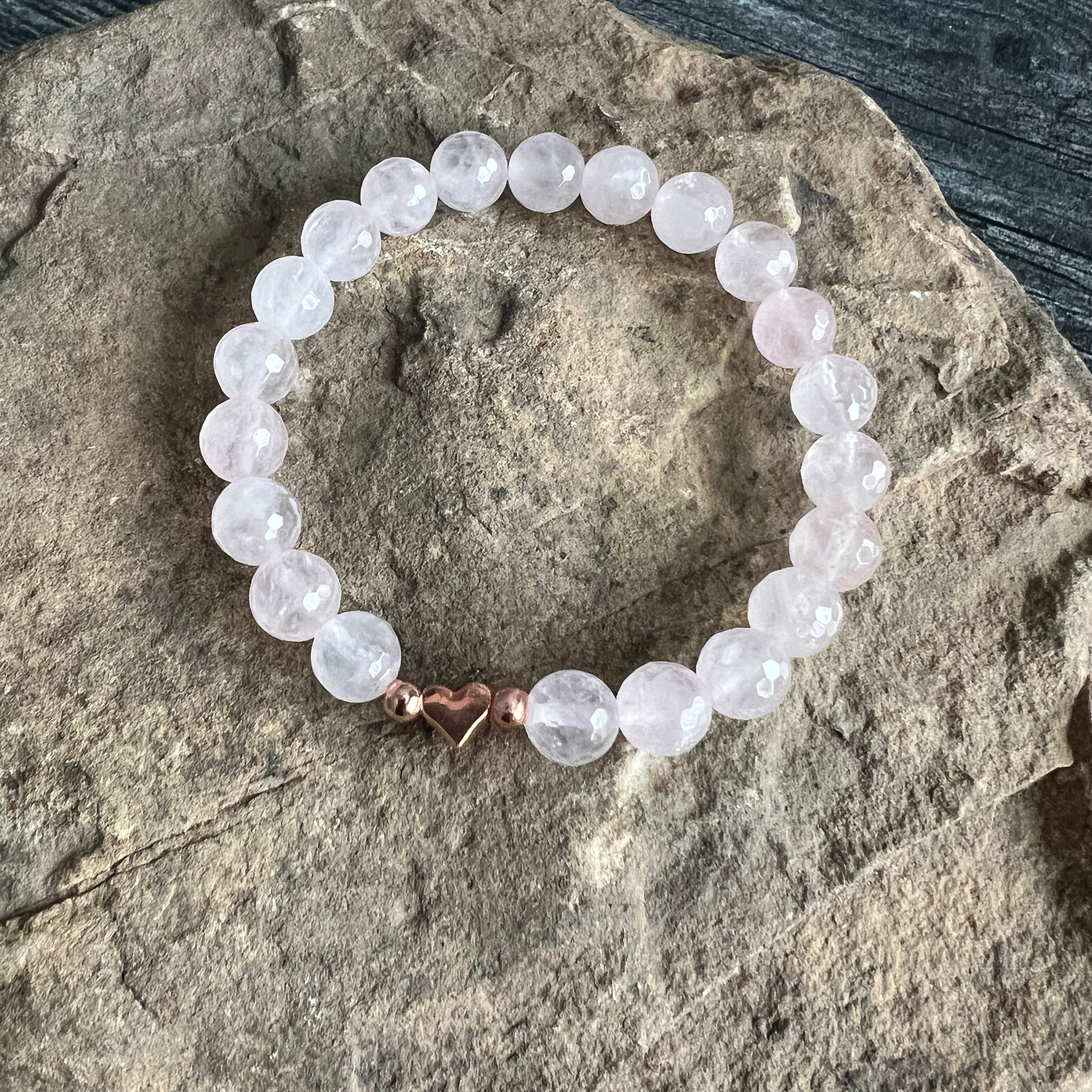 Love is Love Rose Quartz Bracelet
