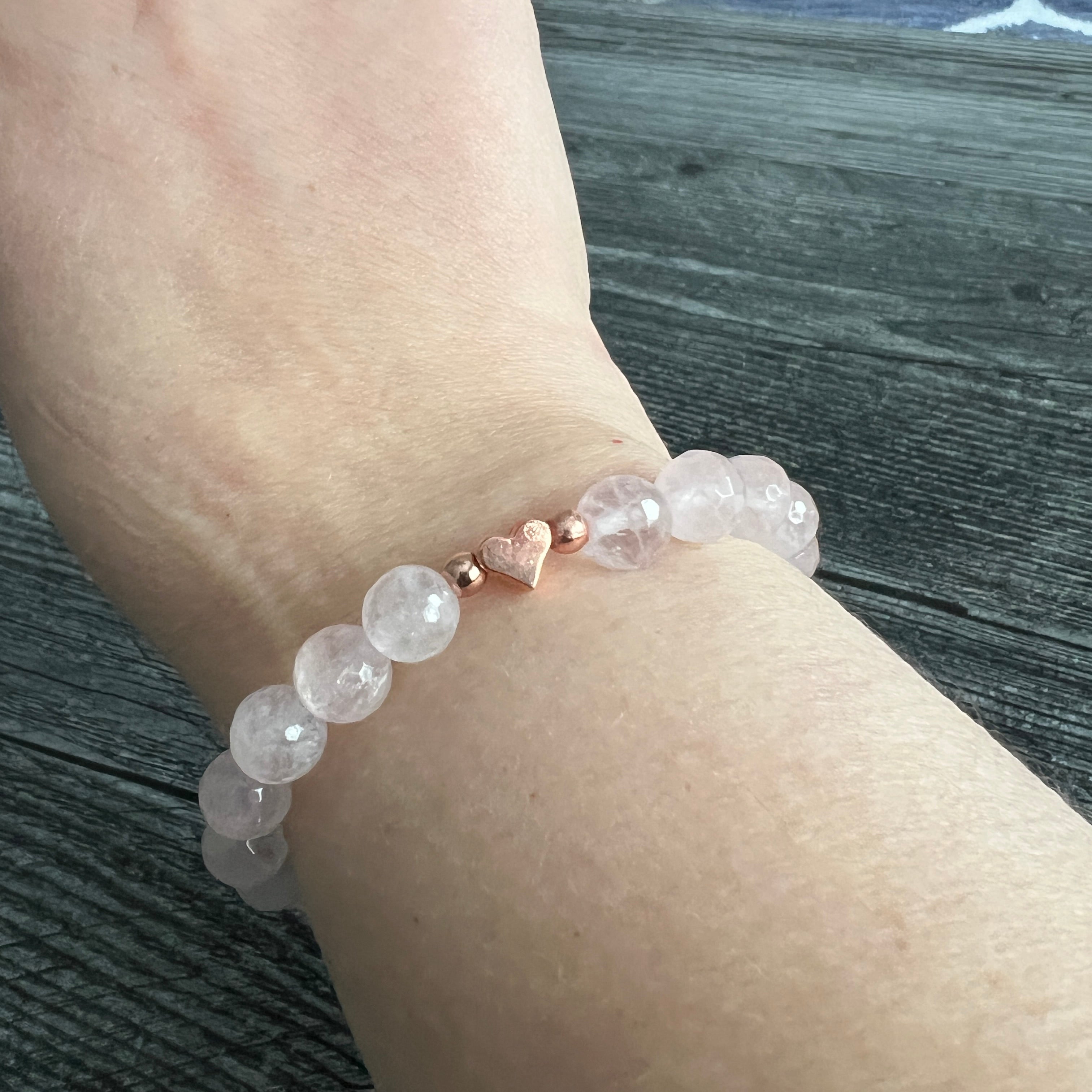 Love is Love Rose Quartz Bracelet