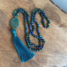 Load image into Gallery viewer, Design Your Own Custom Mala Design and build your own custom piece of jewelry! Work with our designer to create a unique, one-of-a-kind mala necklace made from high-quality crystals and gemstones. Handmade with authentic crystals and gemstones in Minneapo
