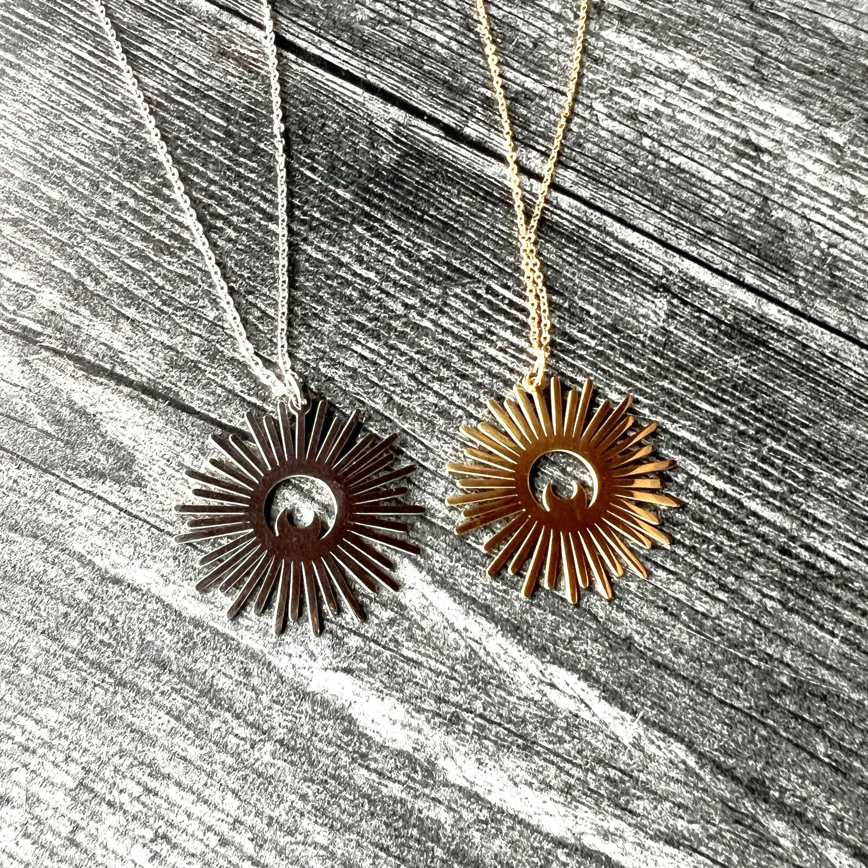 Lunar Nova Celestial Moon Necklace