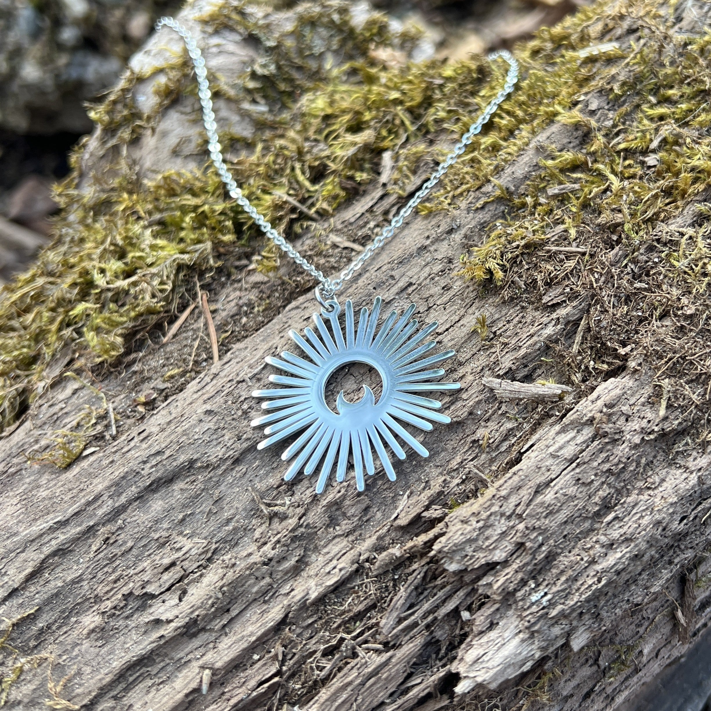 Lunar Nova Celestial Moon Necklace