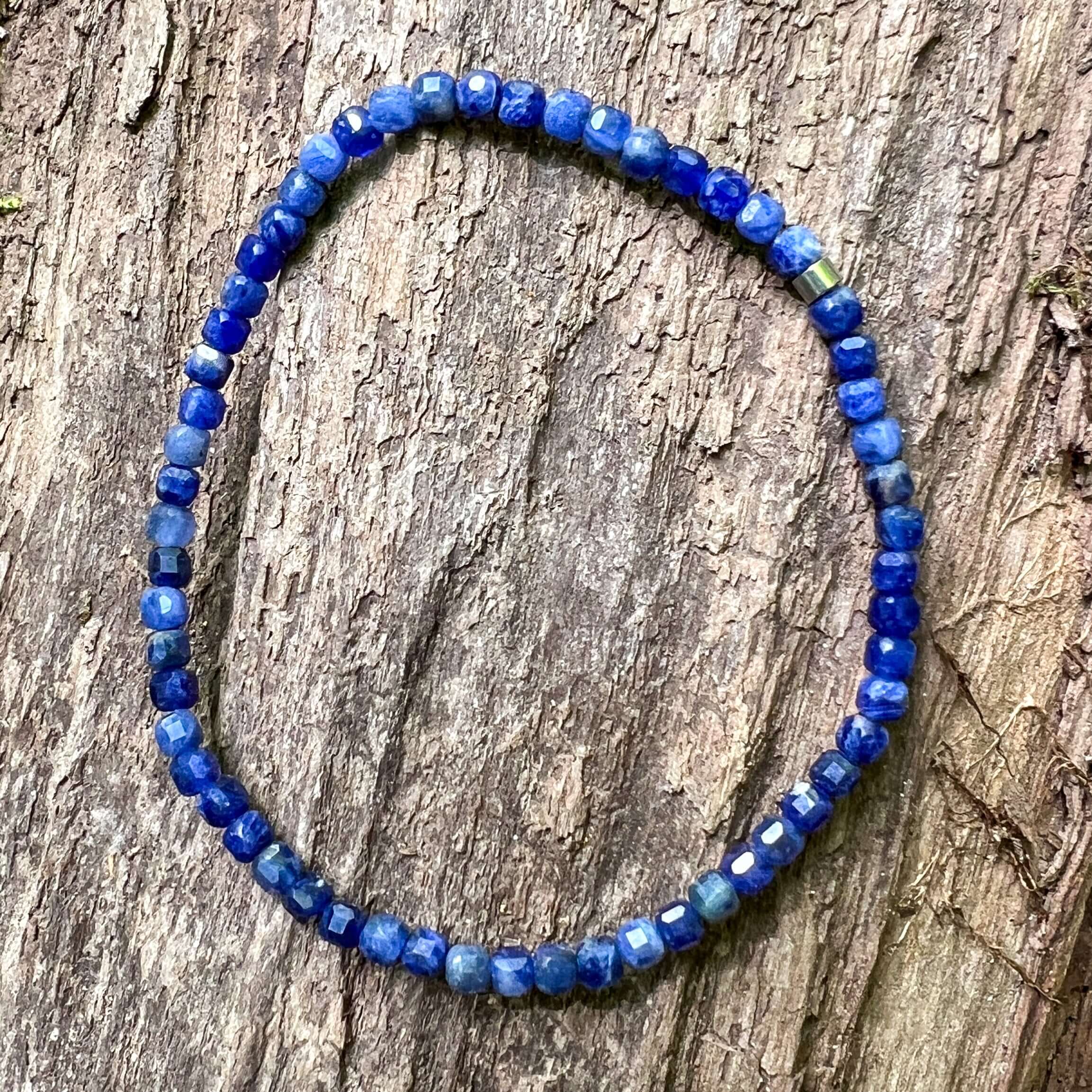 Sodalite Cube Bracelet - Subtle Radiance Collection