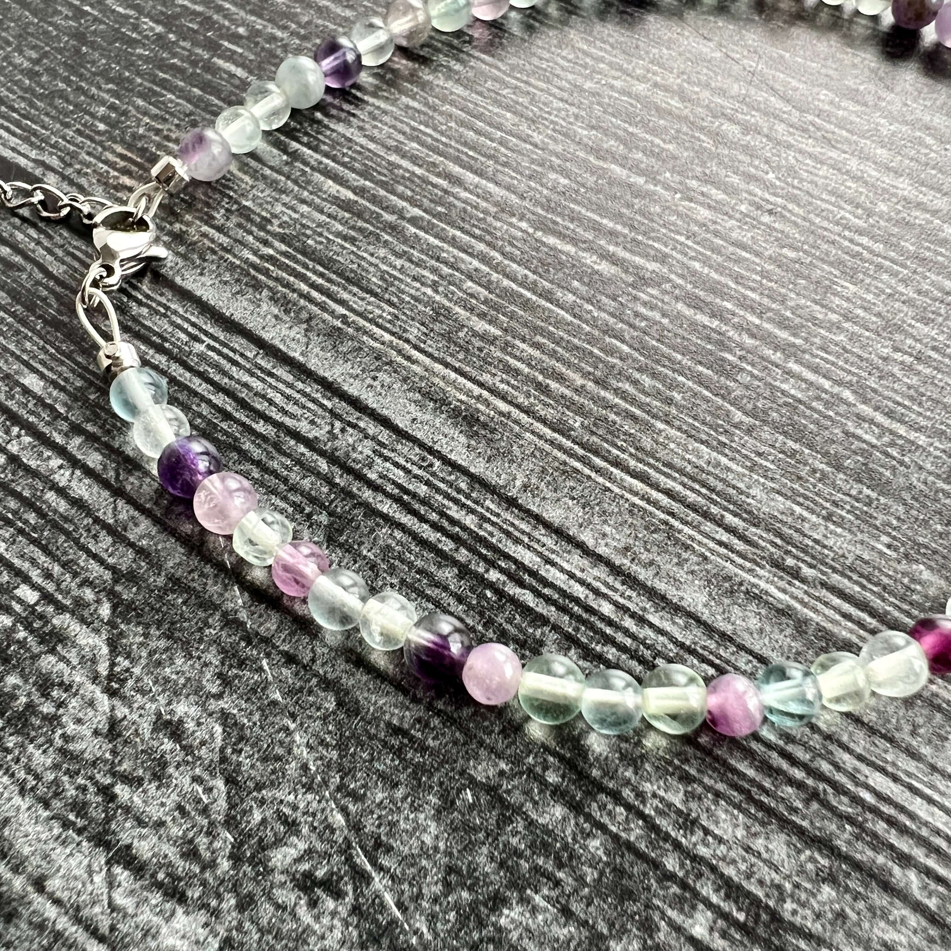 Fluorite Anklet