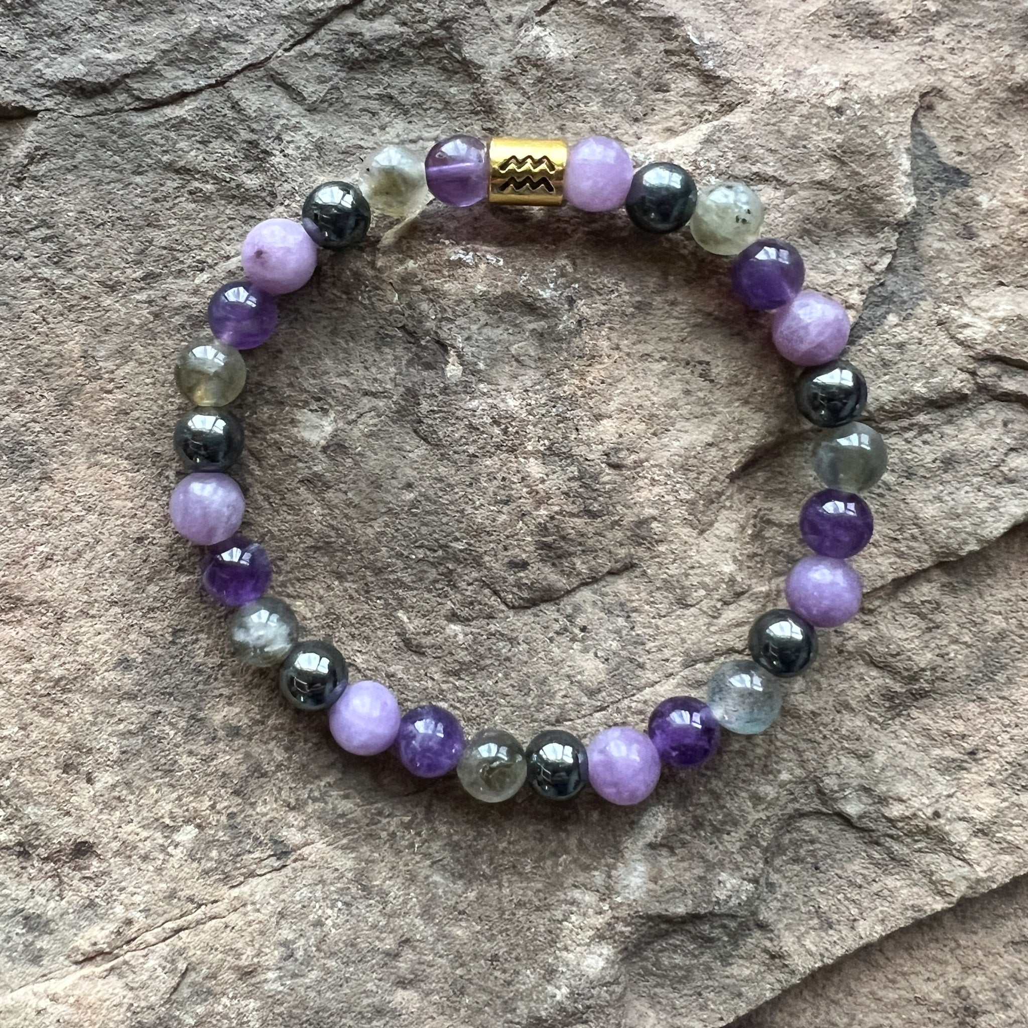 Aquarius Zodiac Bracelet