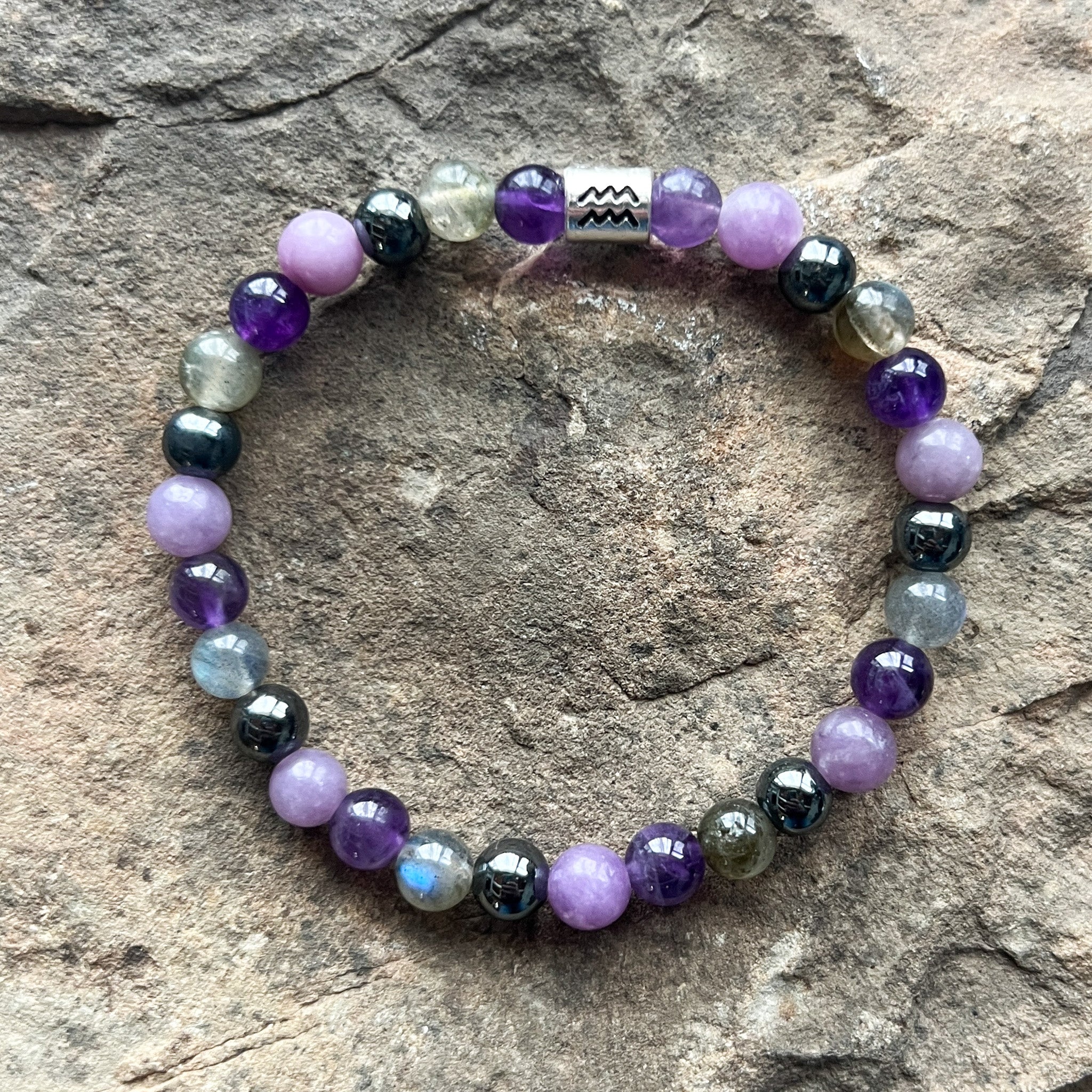 Aquarius Zodiac Bracelet