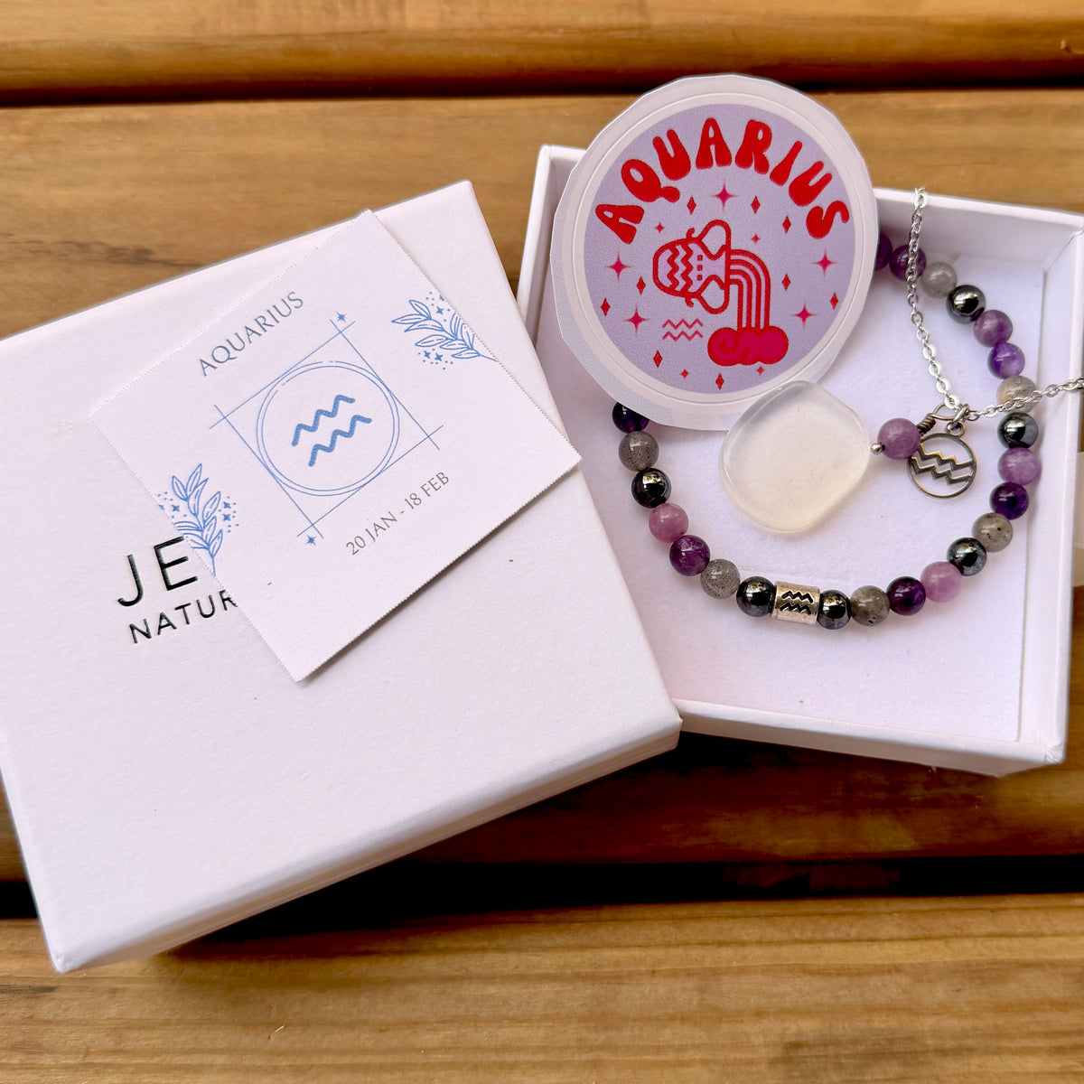 Aquarius Zodiac Gift Box