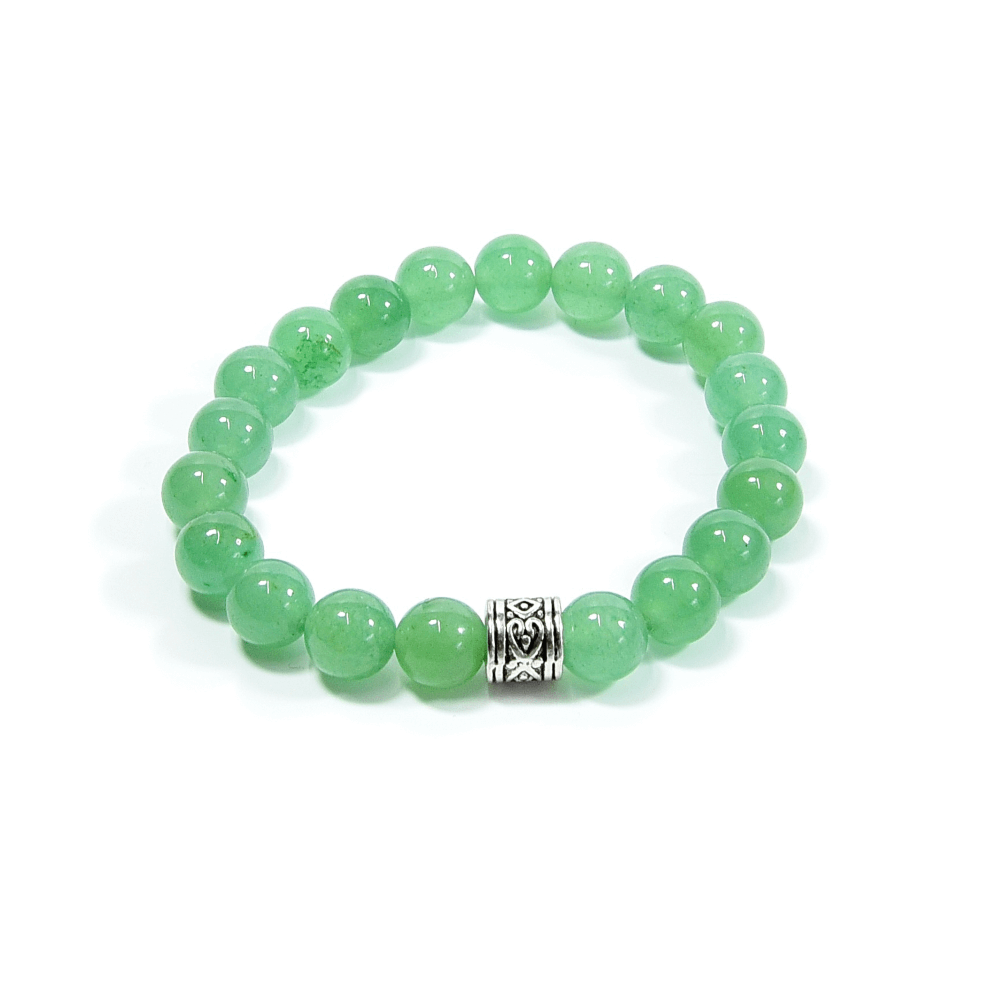 Green Aventurine Bead Bracelet