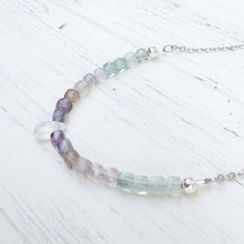 Load image into Gallery viewer, Fluorite and Moonstone Necklace
