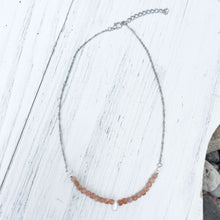 Load image into Gallery viewer, Sunstone and Moonstone Necklace
