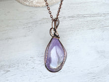 Load image into Gallery viewer, Amethyst Wire Wrapped Pendant
