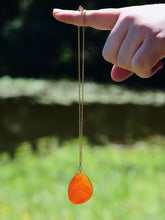 Load image into Gallery viewer, Carnelian Slice Necklace
