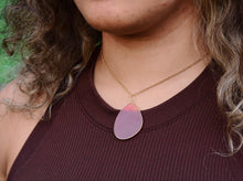 Load image into Gallery viewer, Carnelian Slice Necklace
