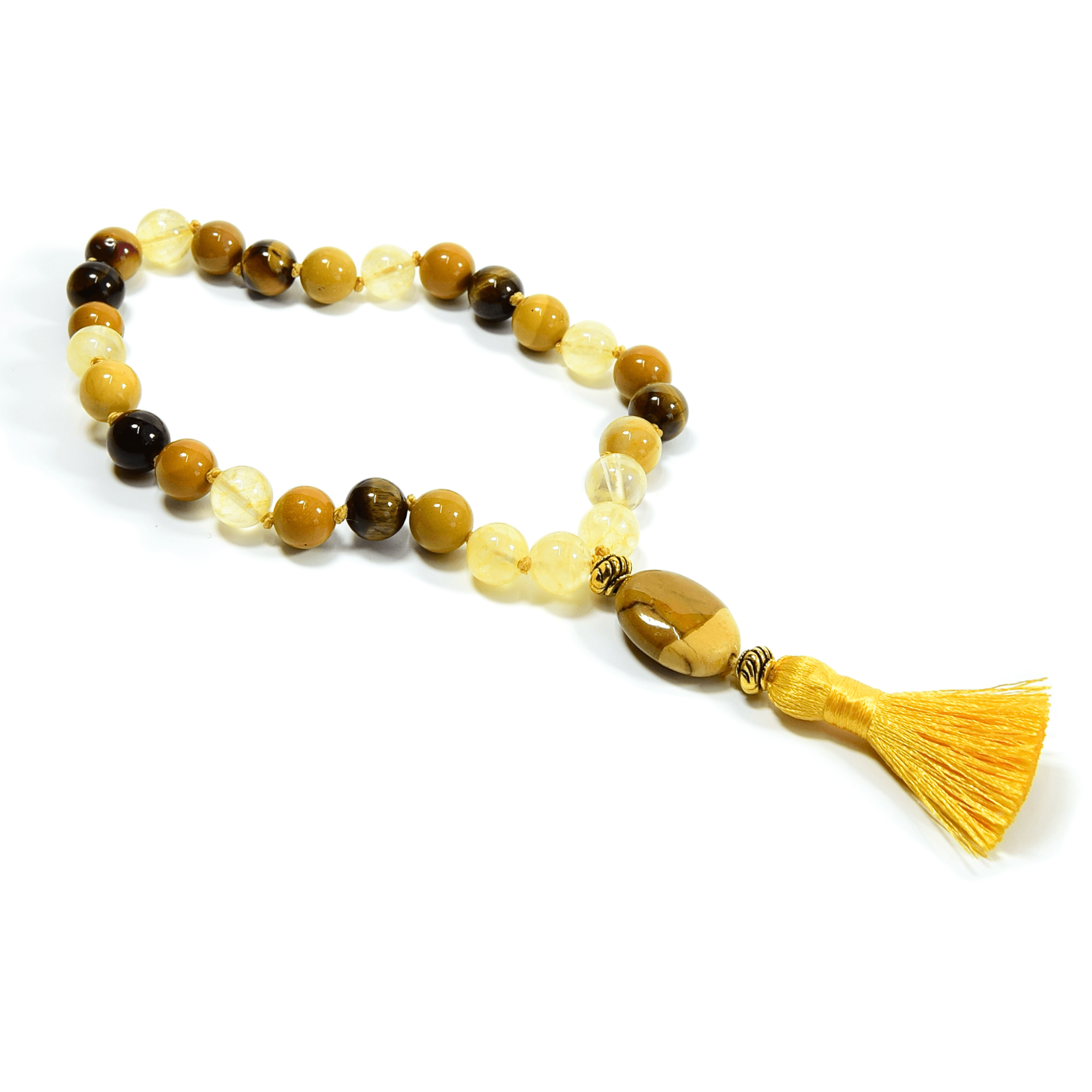 Solar Plexus Chakra Mala Bracelet