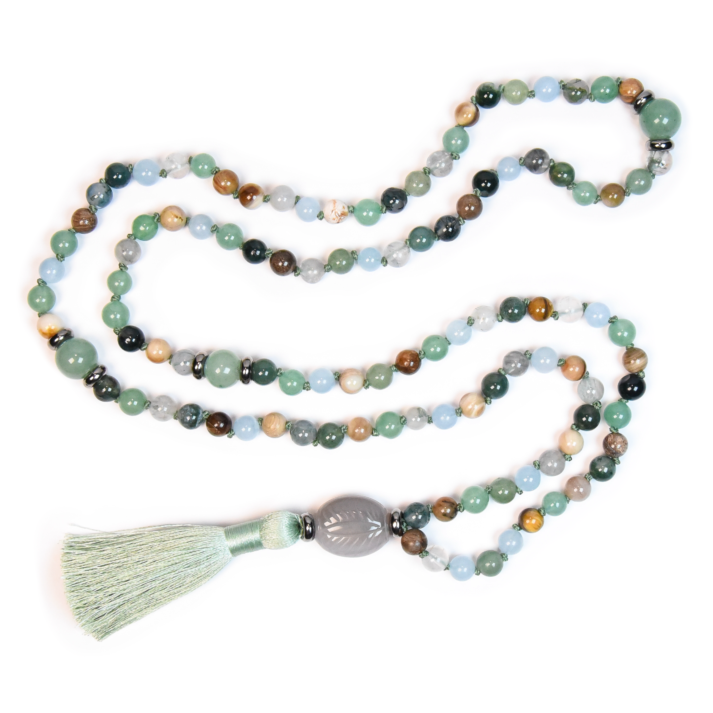 Dappled Sunlight Mala Necklace