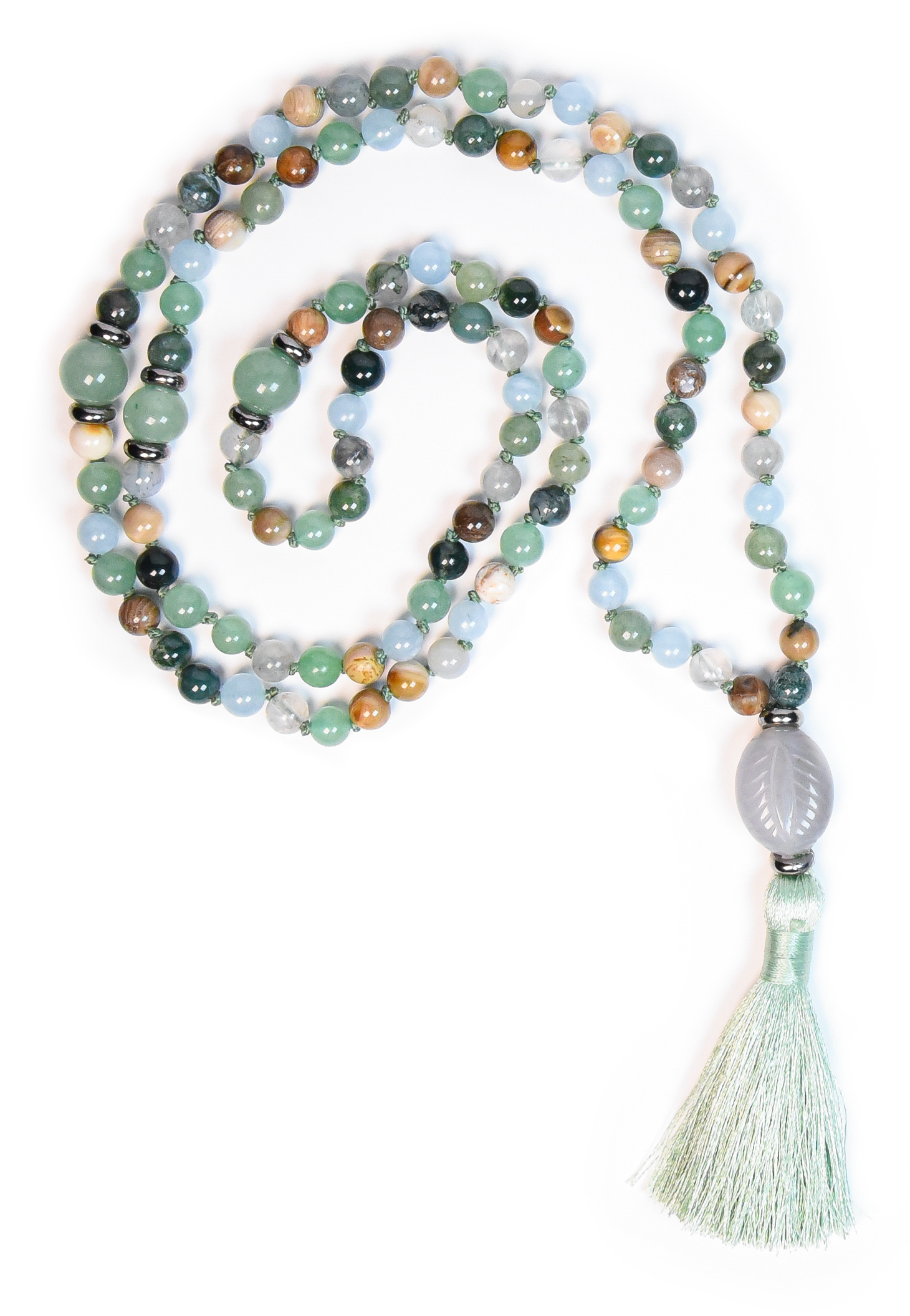 Dappled Sunlight Mala Necklace