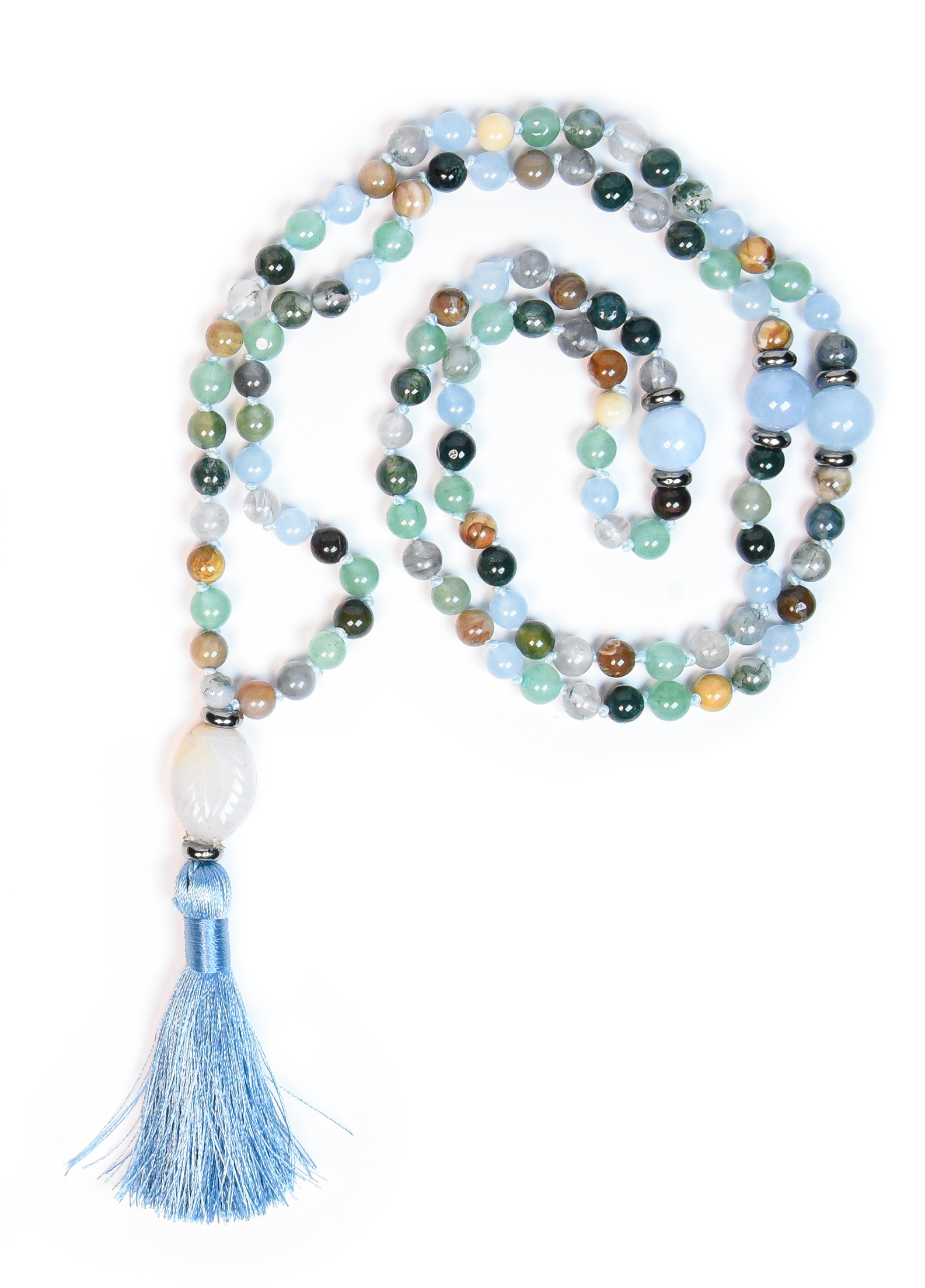 Dappled Sunlight Mala Necklace