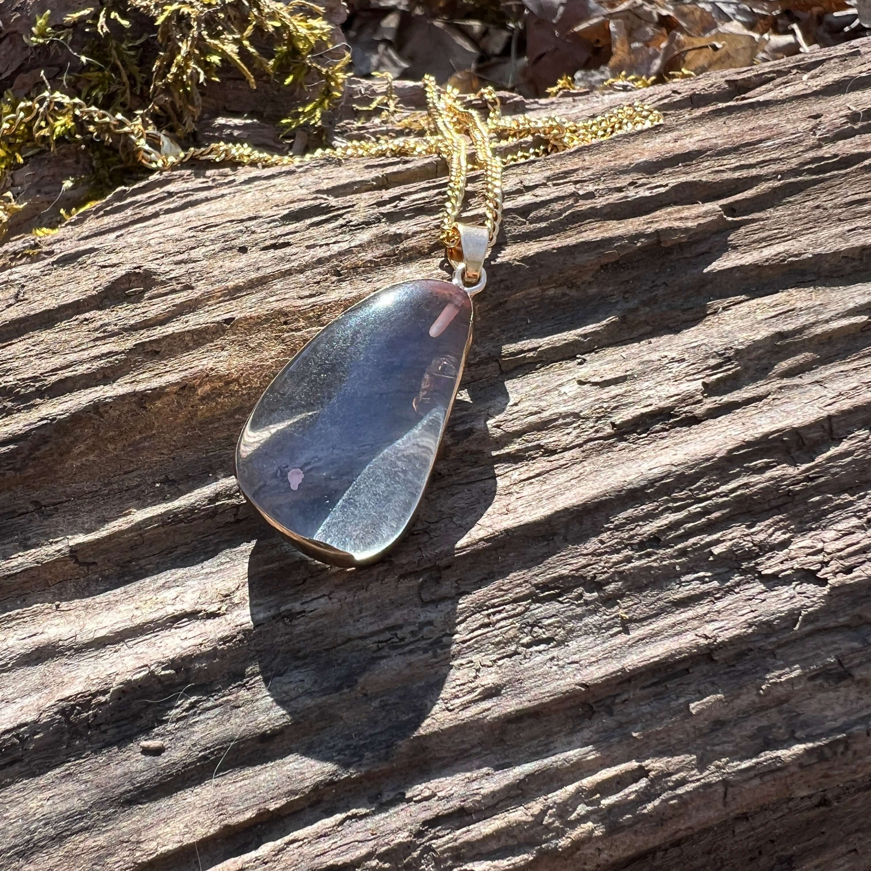 Rose Quartz Power Stone Necklace