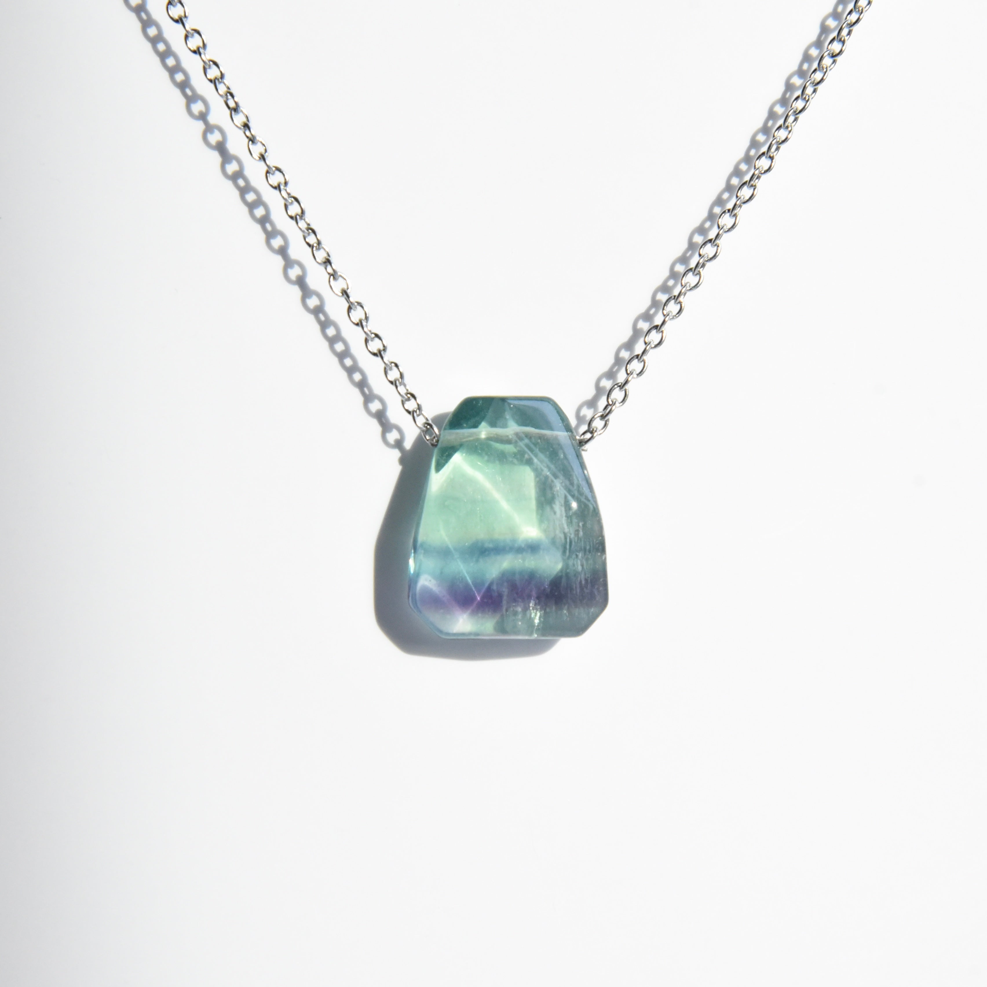 Fluorite Geo Necklace