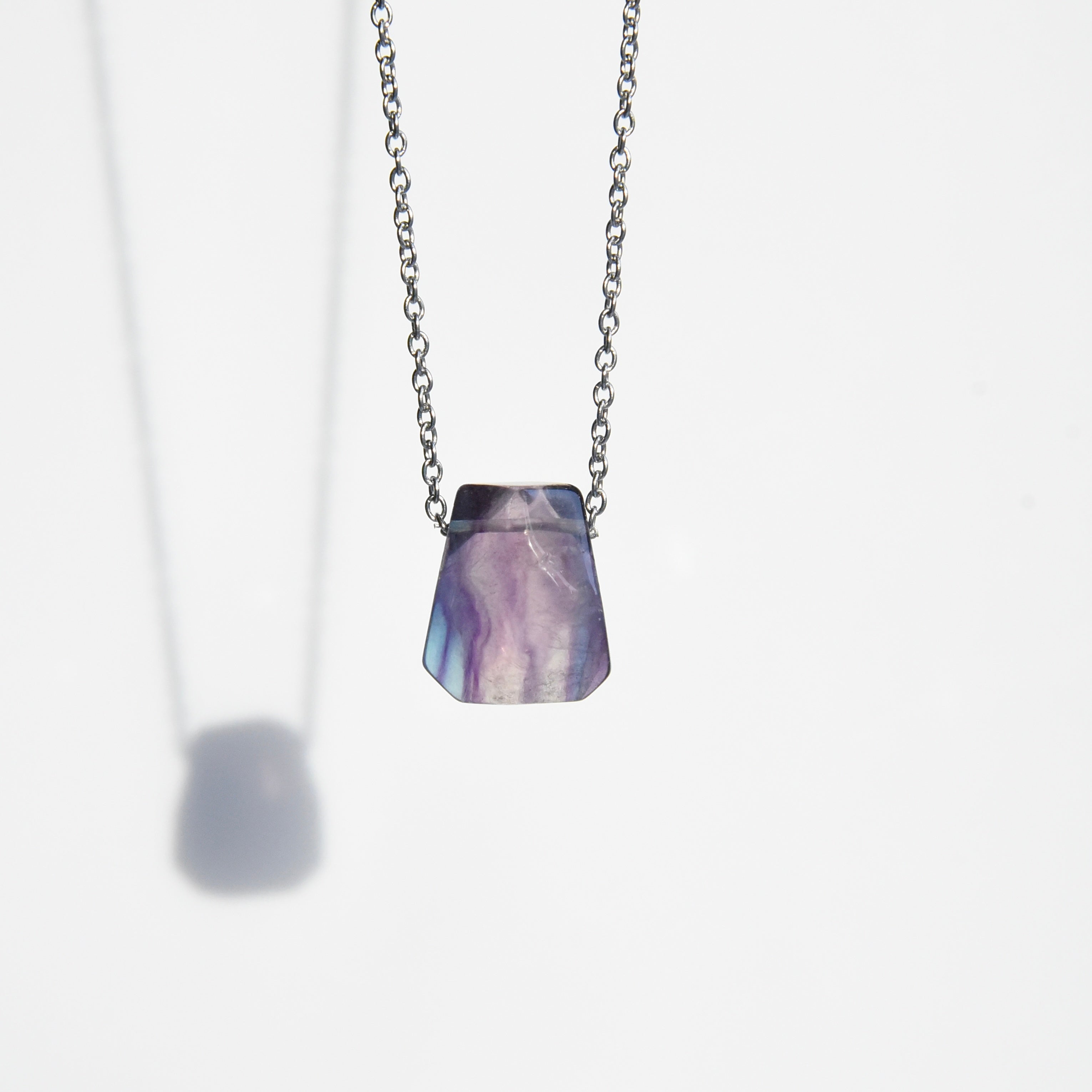 Fluorite Geo Necklace