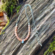 Load image into Gallery viewer, Sunstone and Moonstone Necklace
