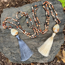 Load image into Gallery viewer, Ancient Cellar Black Agate Mala

