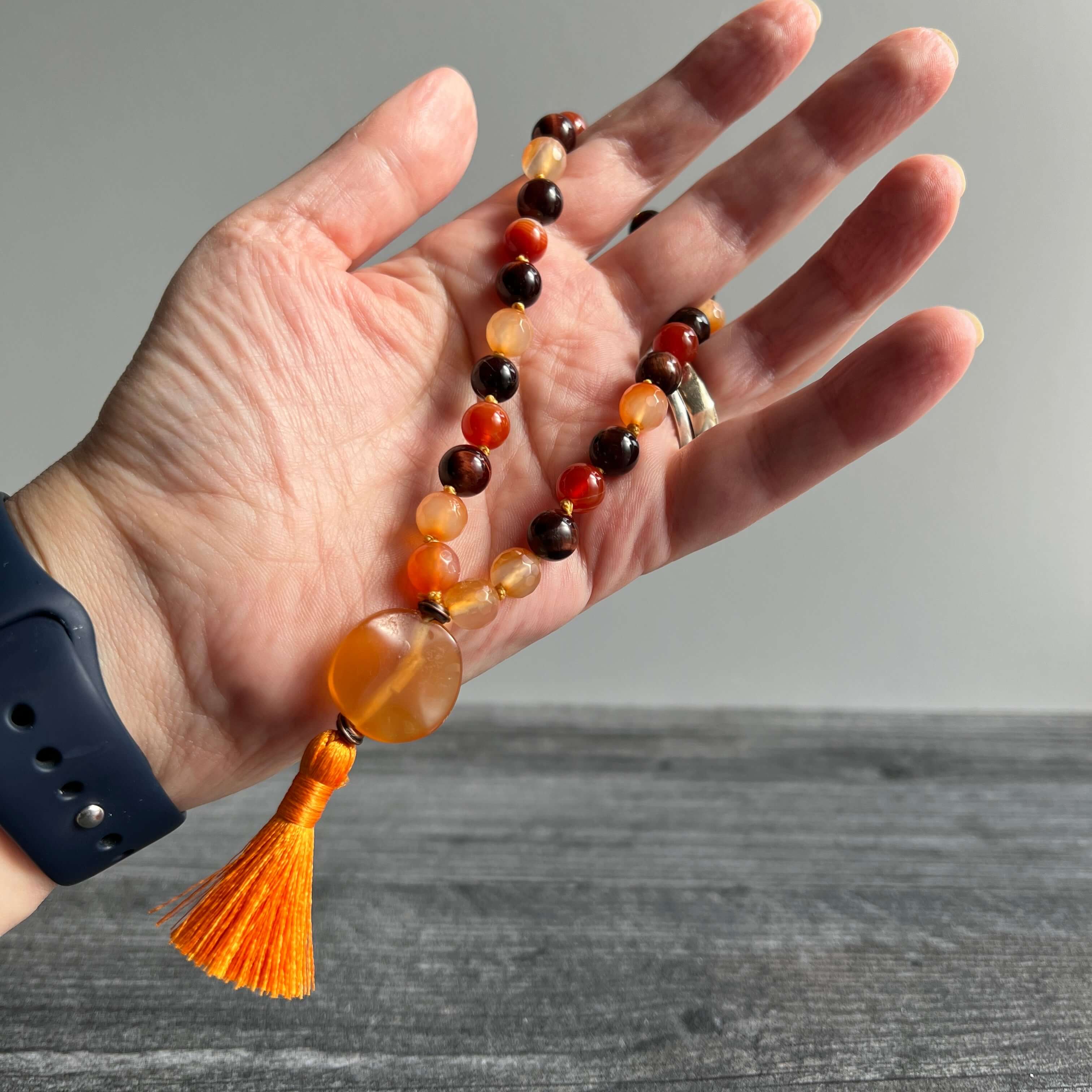 Sacral Chakra Intention Bracelet