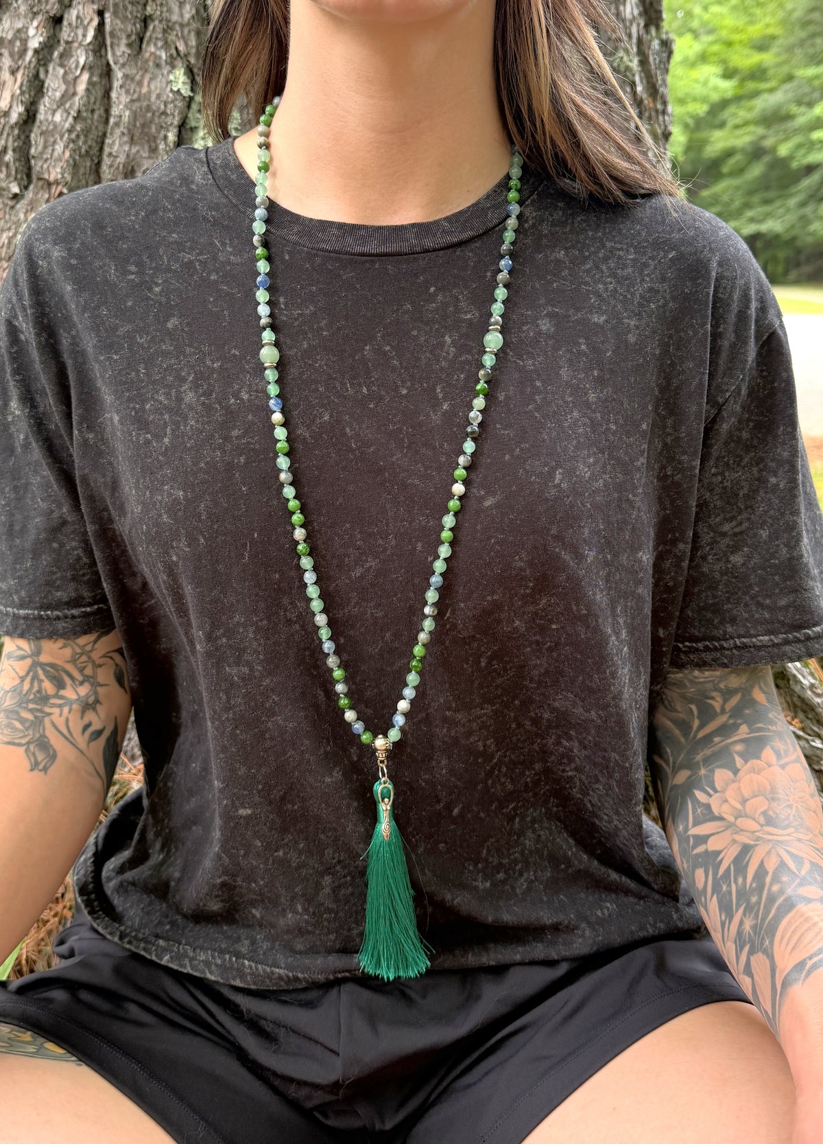 Goddess Lakshmi Mala Necklace | Abundance & Growth