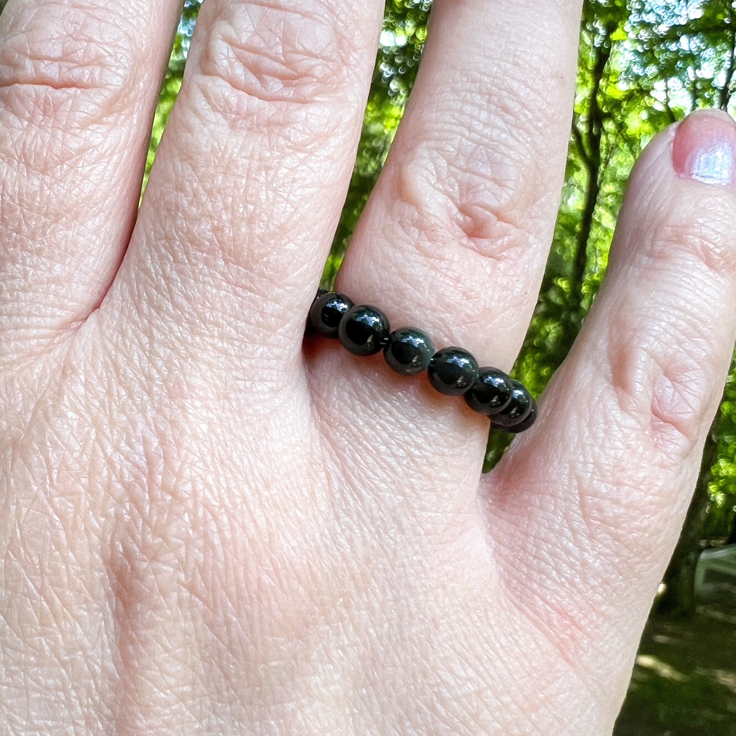 Obsidian Ring