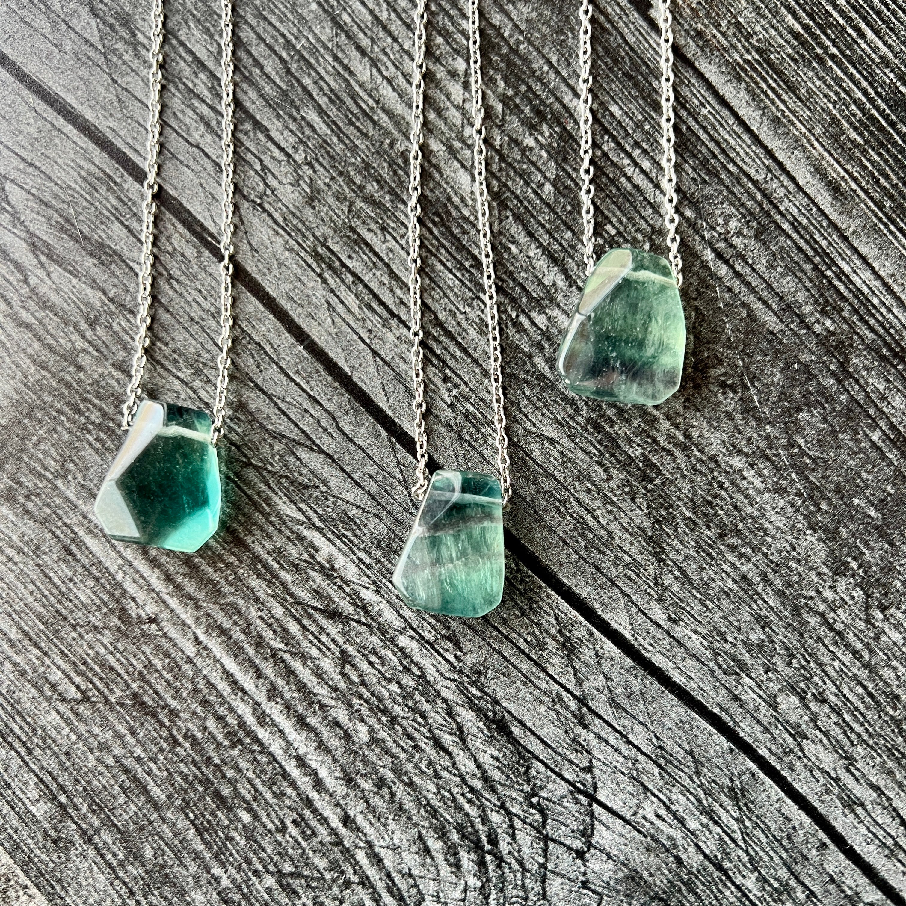 Fluorite Geo Necklace