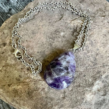 Load image into Gallery viewer, Amethyst Teardrop Necklace
