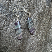 Load image into Gallery viewer, Fluorite Earrings - Oval
