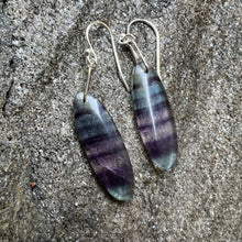 Load image into Gallery viewer, Fluorite Earrings - Oval
