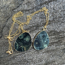 Load image into Gallery viewer, Kambaba Jasper Slice Necklace
