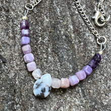 Load image into Gallery viewer, Opal and Fluorite Necklace
