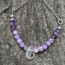 Load image into Gallery viewer, Opal and Fluorite Necklace
