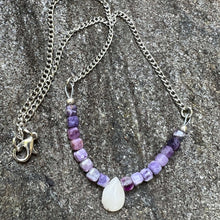 Load image into Gallery viewer, Opal and Fluorite Necklace
