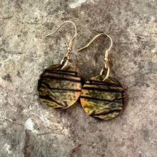 Load image into Gallery viewer, Red Creek Jasper Circle Earrings
