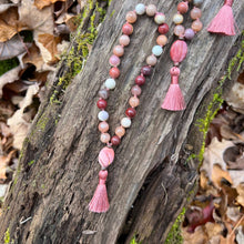 Load image into Gallery viewer, Moonstone and Mookaite Mala Bracelet
