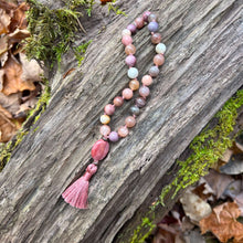Load image into Gallery viewer, Moonstone and Mookaite Mala Bracelet
