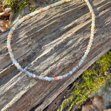 Load image into Gallery viewer, Moonstone Cube Necklace
