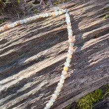 Load image into Gallery viewer, Moonstone Cube Necklace
