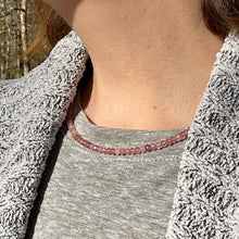 Load image into Gallery viewer, Strawberry Quartz Necklace
